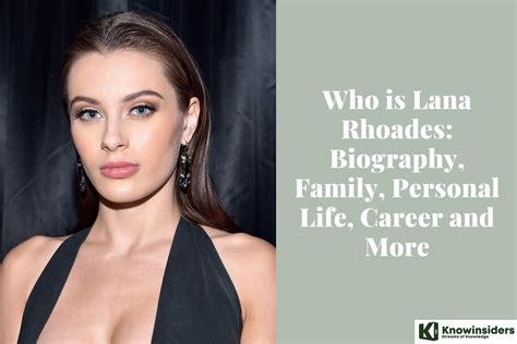 Who is Lana Rhoades: Biography, Family, Personal Life